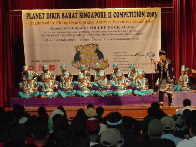 Johan Planet Dikir 2003, Kesenian Terbaik, Awok-awok Terbaik & Lagu Terbaik.